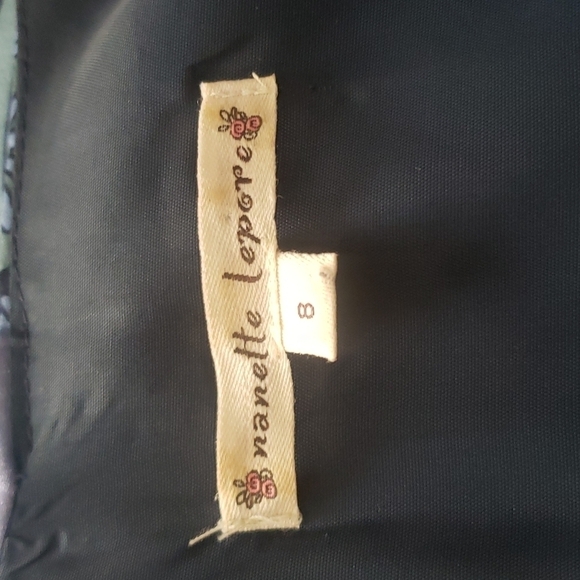 Nanette Lepore Bohemian Lace Up Silk Dress. - Picture 11 of 12